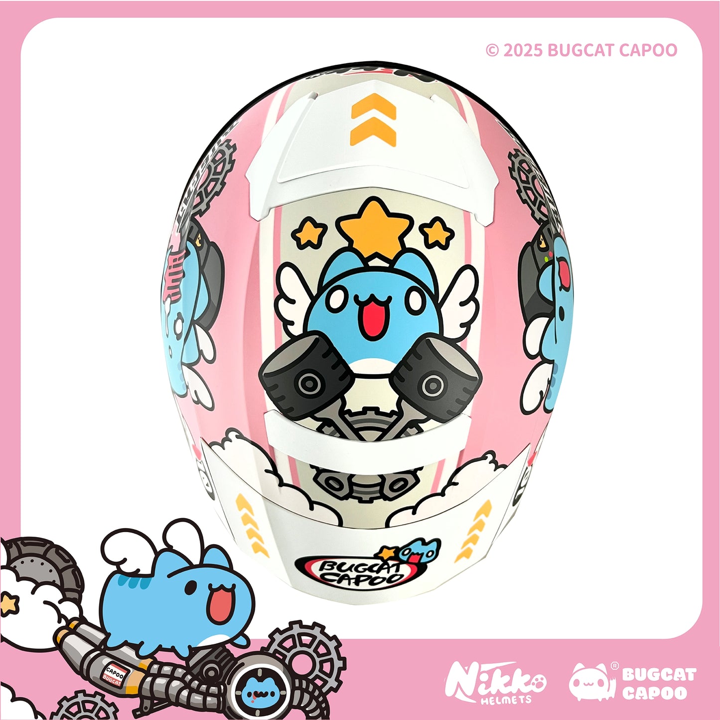 Speed Capoo Full-Face Helmet (Mika Pink - Matte)