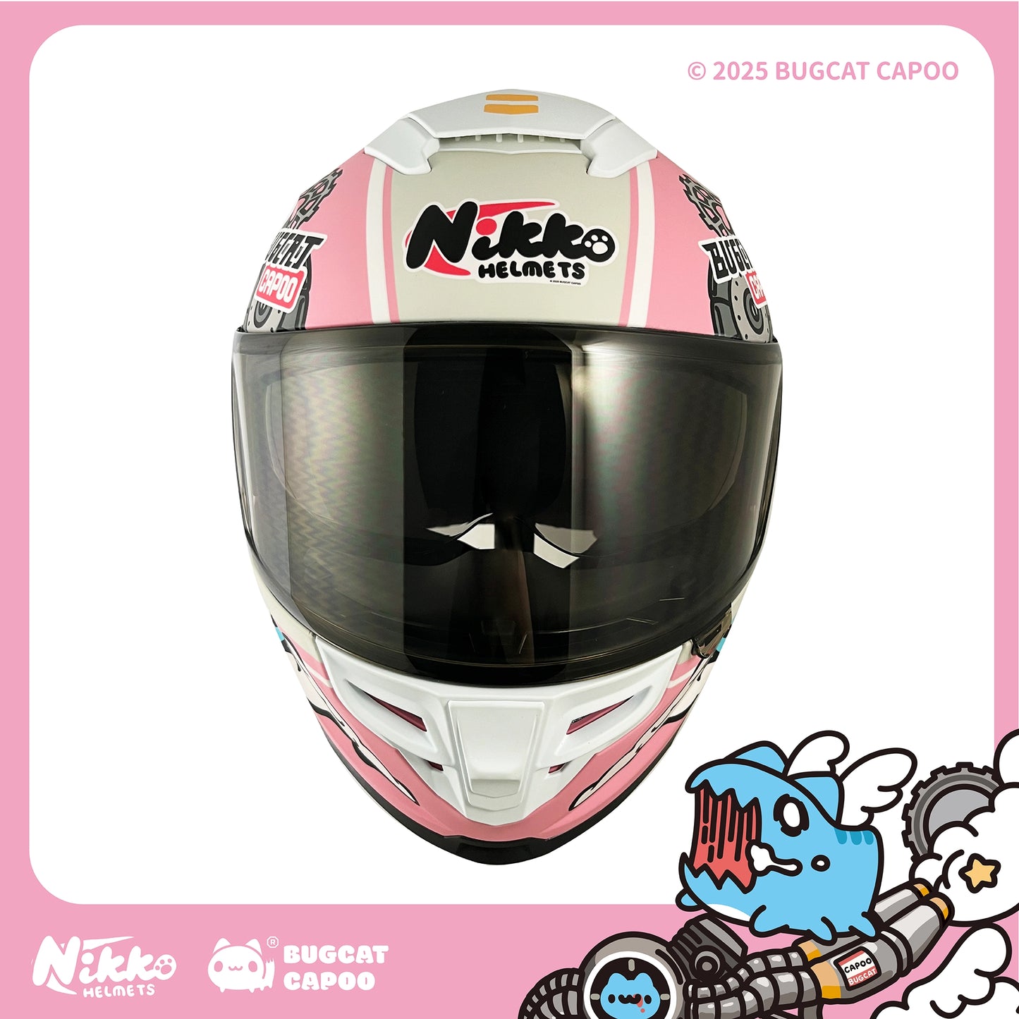 Speed Capoo Full-Face Helmet (Mika Pink - Matte)