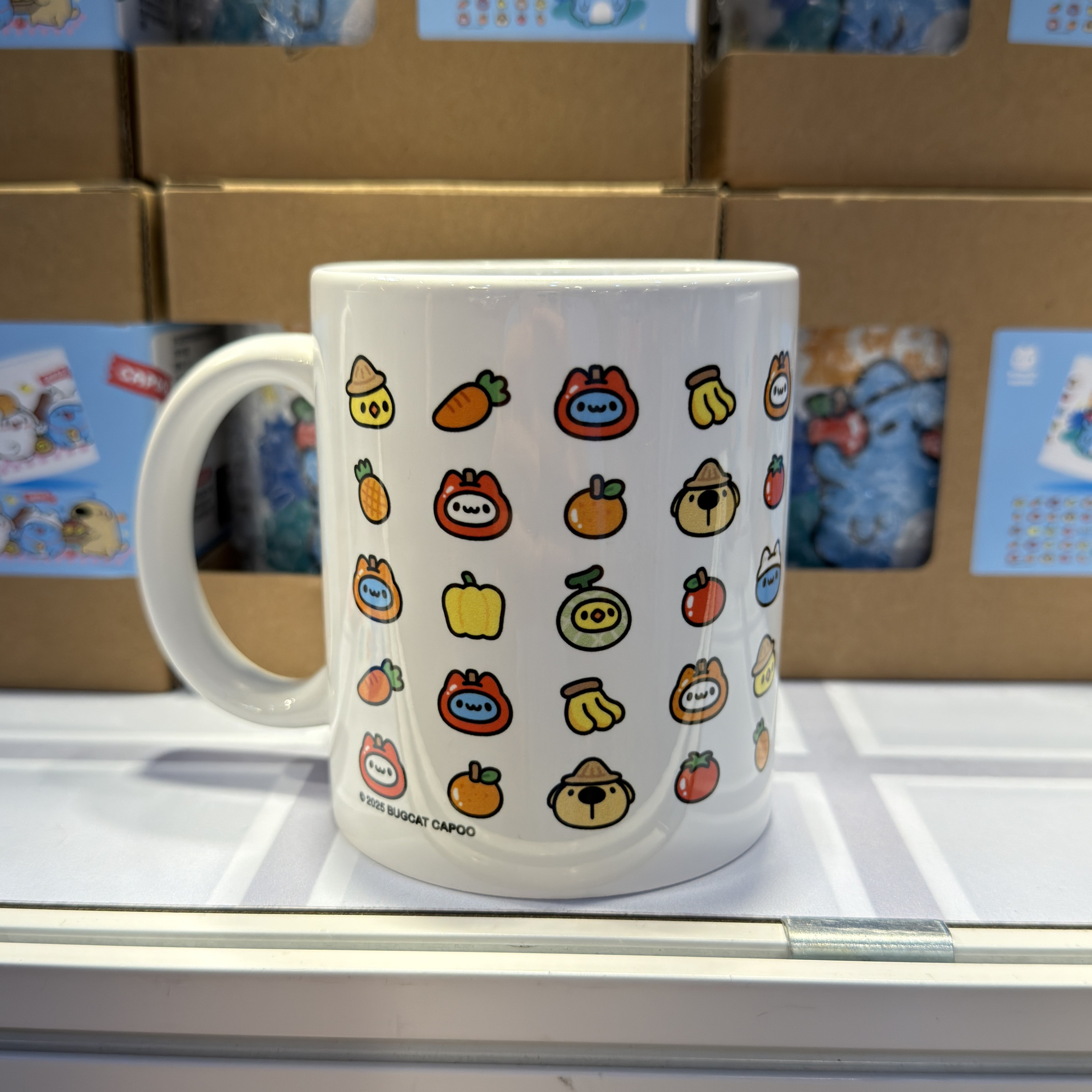 Capoo Vegetable Market Mug