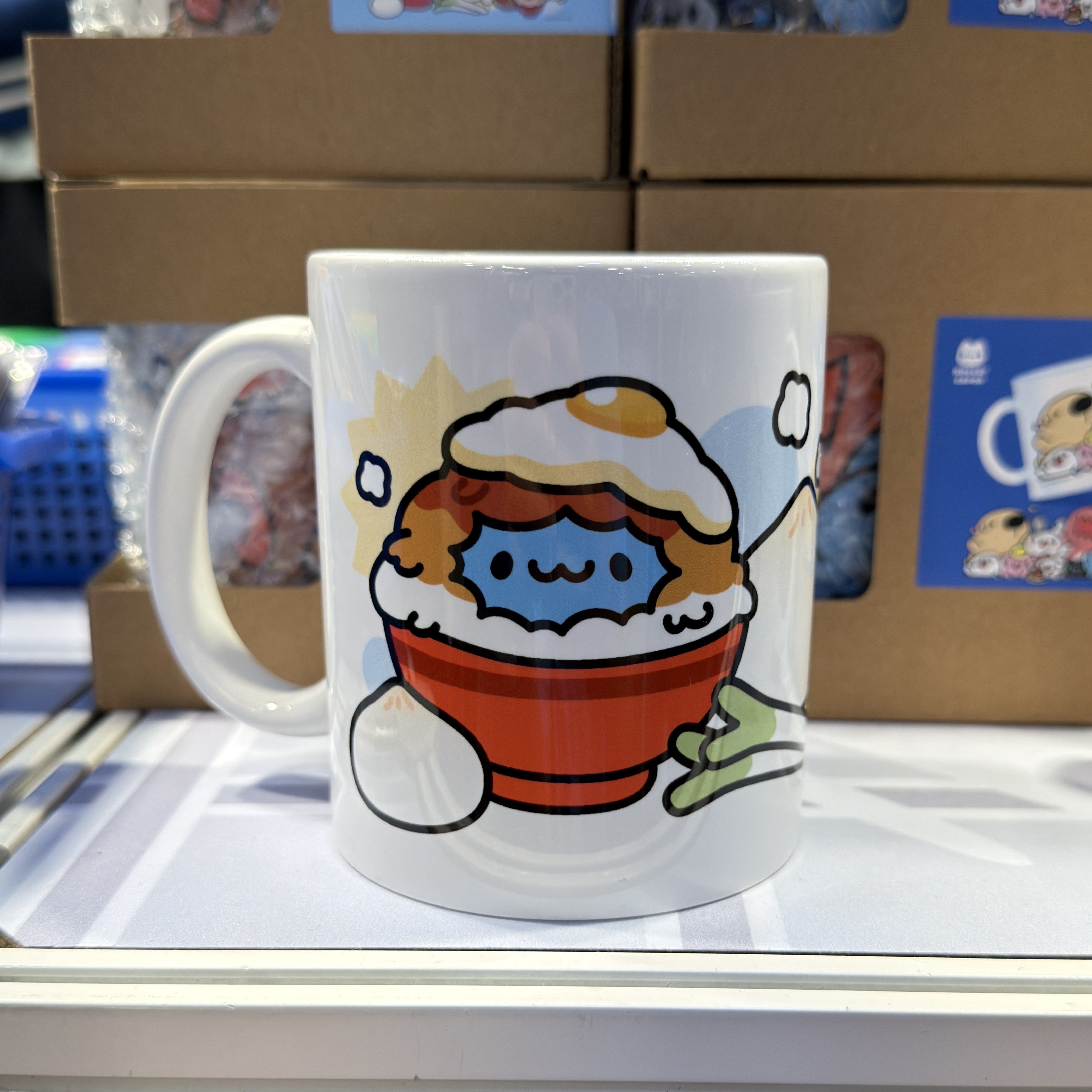 Capoo Braised Pork Rice & Meat Dogdog Mug