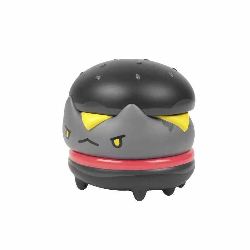 Black Bugcat Hamburger Figure - Side View