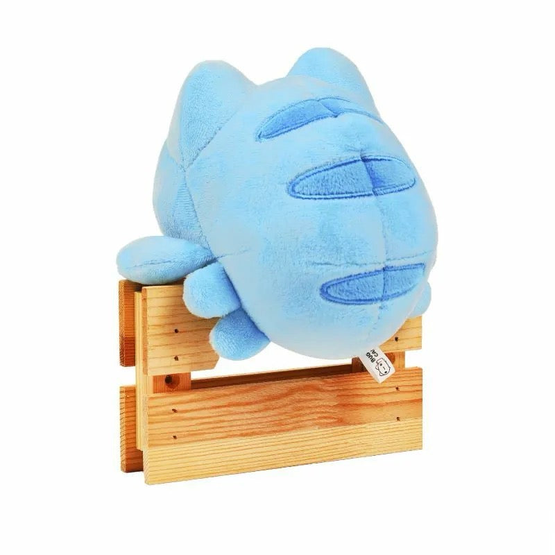 Capoo Desk Lying Plush showcasing - Back View