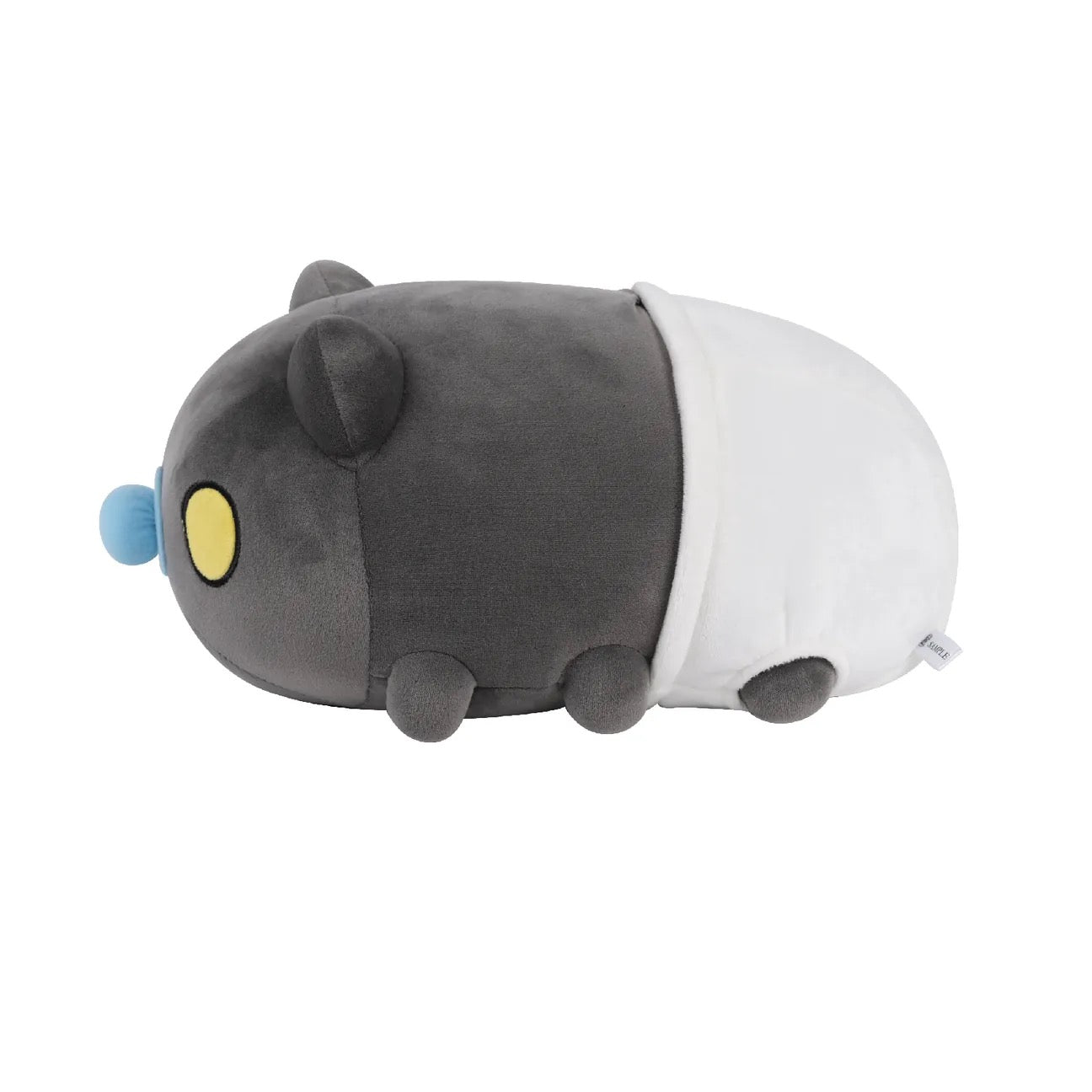 Lazy Baby Black Bugcat Plush - Side View