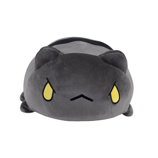 Lazy Black Bugcat Plush - Front View