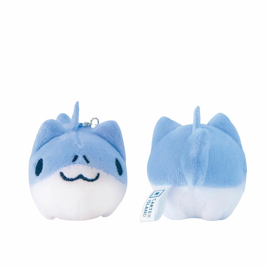 Shark Bugcat Plush Charm - Front and Back View