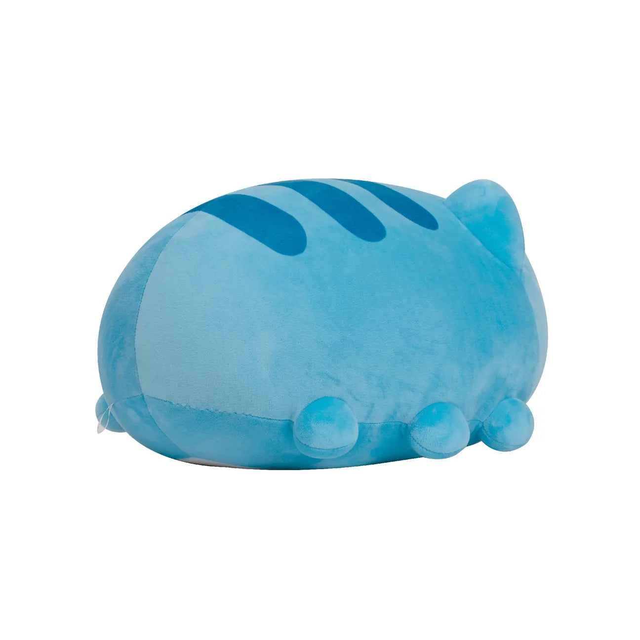 Angled back view of Big Tongue Lazy Capoo Plush