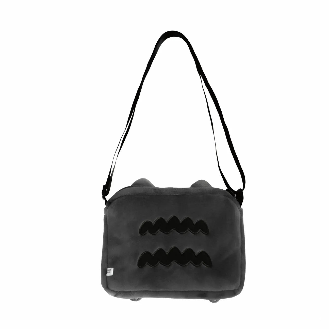 Black Bugcat Crossbody Bag