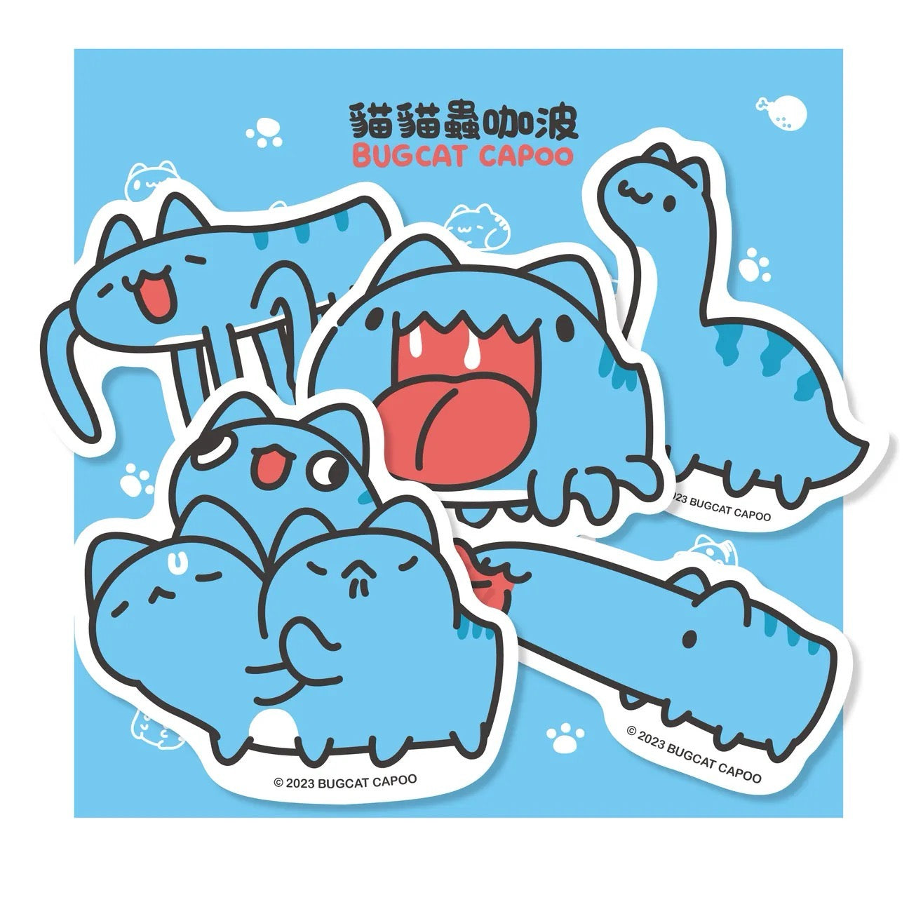 Bug Cat Sticker Stickers – Bugcat Capoo Store