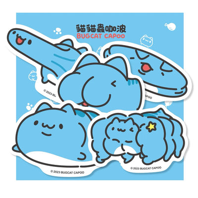 Strange Capoo Weatherproof Stickers 2