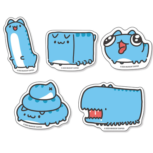 Strange Capoo Weatherproof Stickers 1