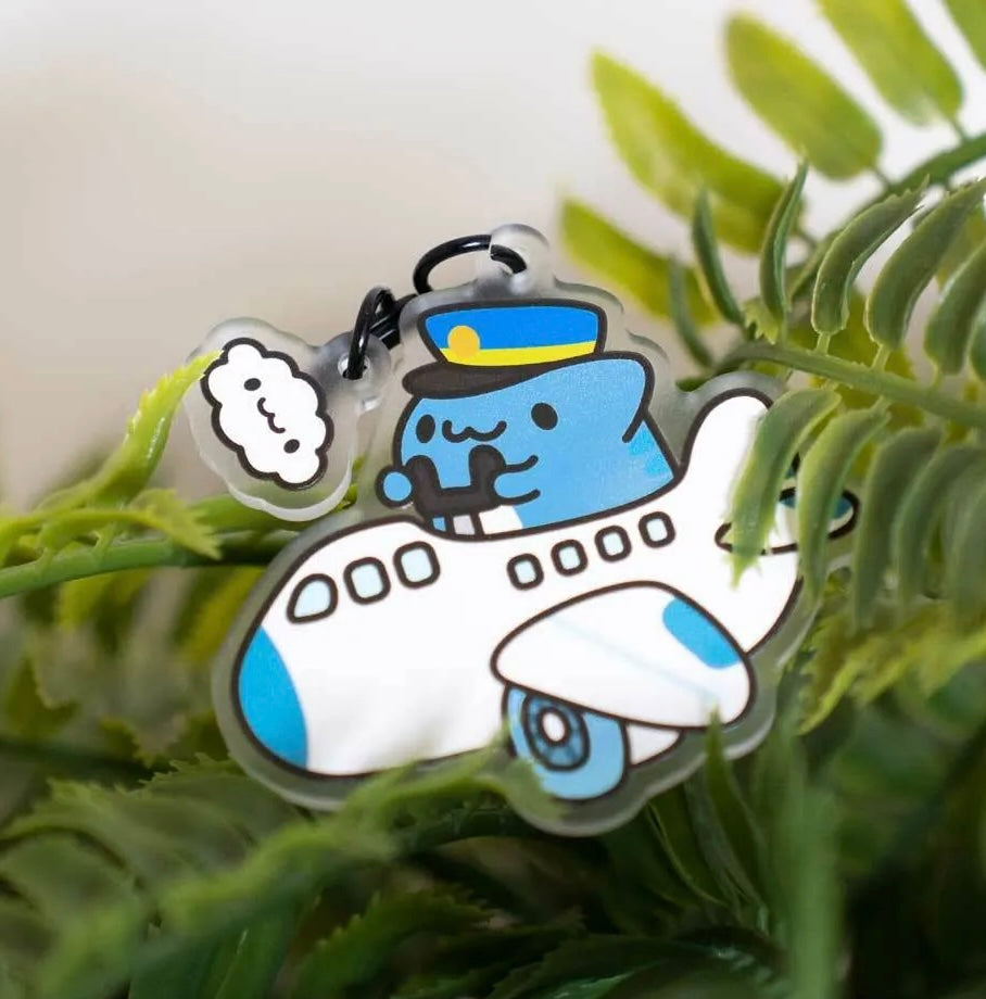 Captain Capoo Acrylic Key Ring