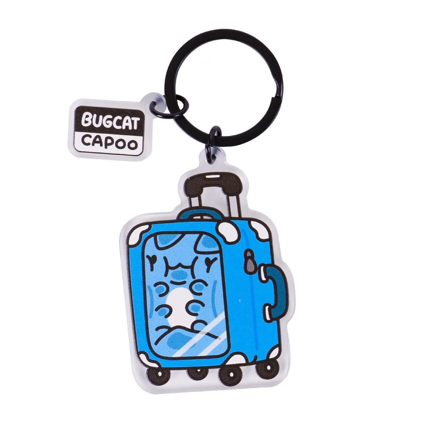 Suitcase Capoo Acrylic Key Ring