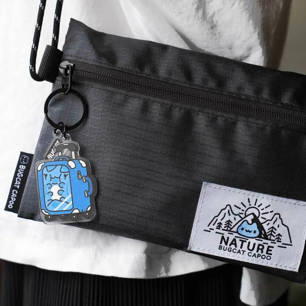 Suitcase Capoo Acrylic Key Ring