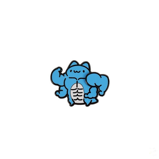 Muscle Capoo Wiggly Badge