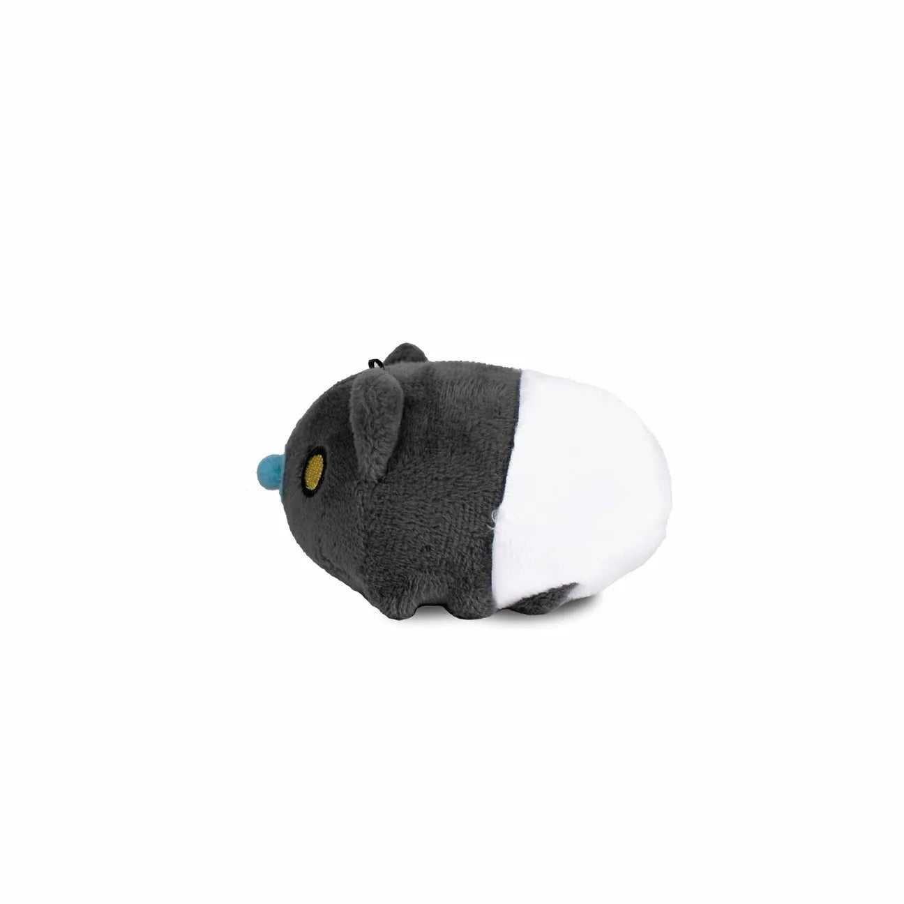 Baby Black Bugcat Plush Charm - Side View