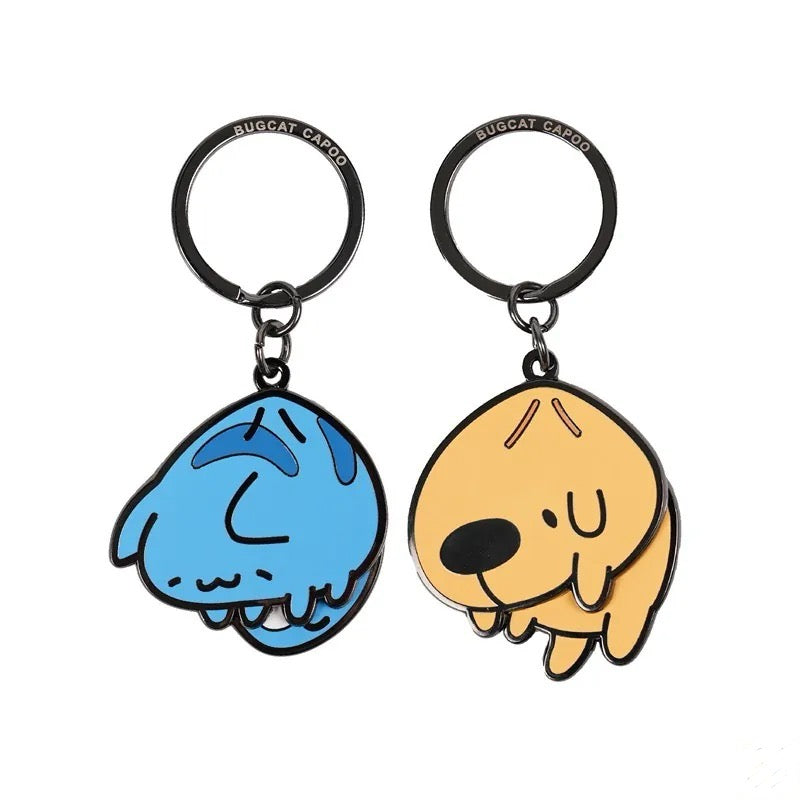 Dogdog Wiggly Metal Key Ring