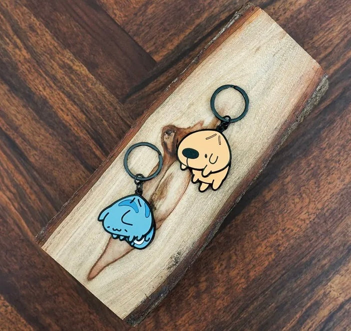 Dogdog Wiggly Metal Key Ring