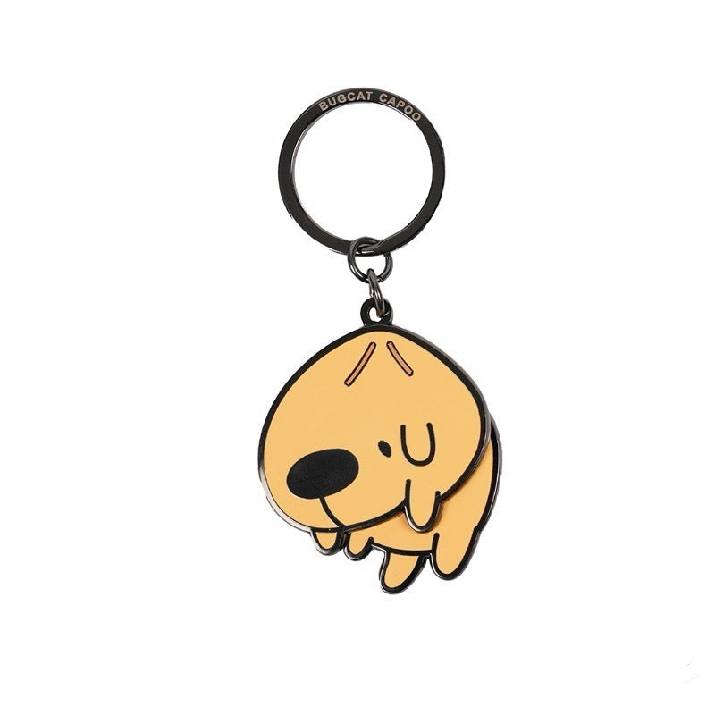 Dogdog Wiggly Metal Key Ring