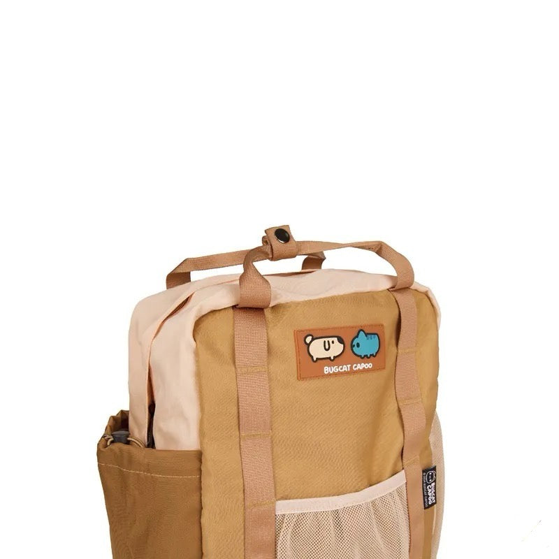 Capoo & Dogdog Travel Backpack (Milk Tea)