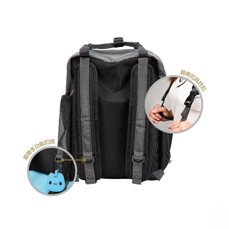 Capoo & Dogdog Travel Backpack (Black) – Bugcat Capoo Store