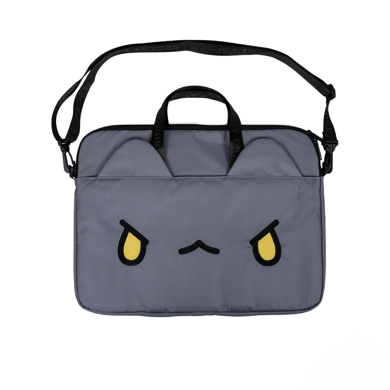 Black Bugcat Laptop Bag