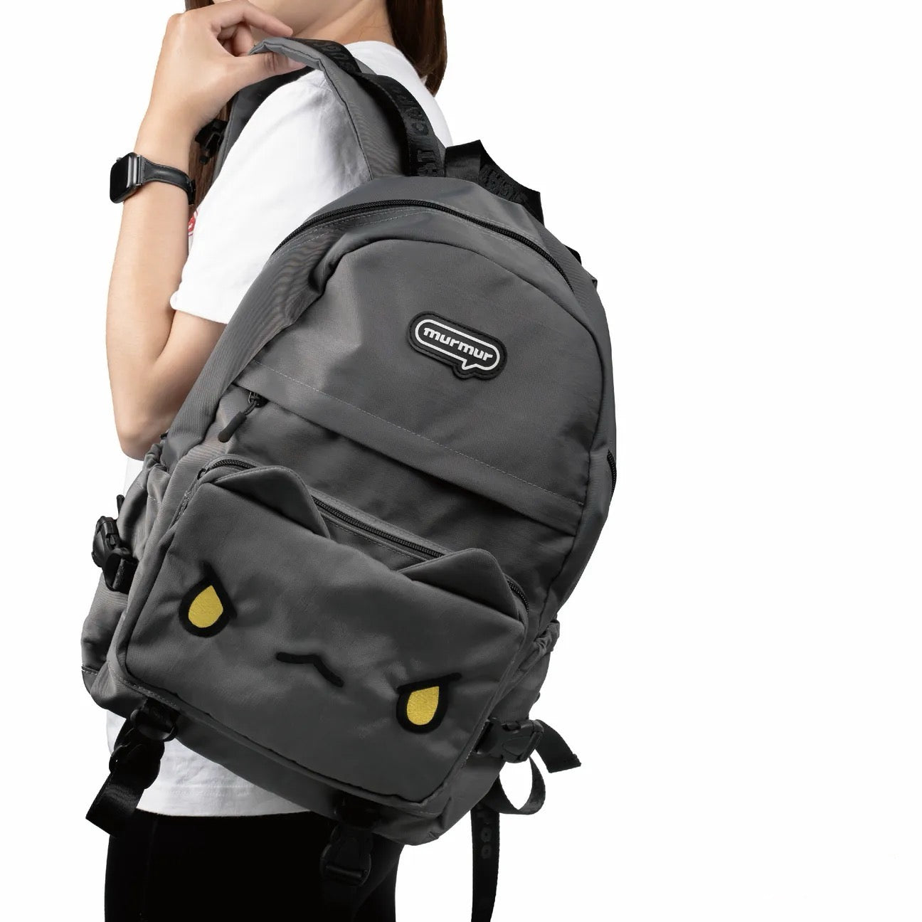 Black Bugcat Multifunctional Backpack