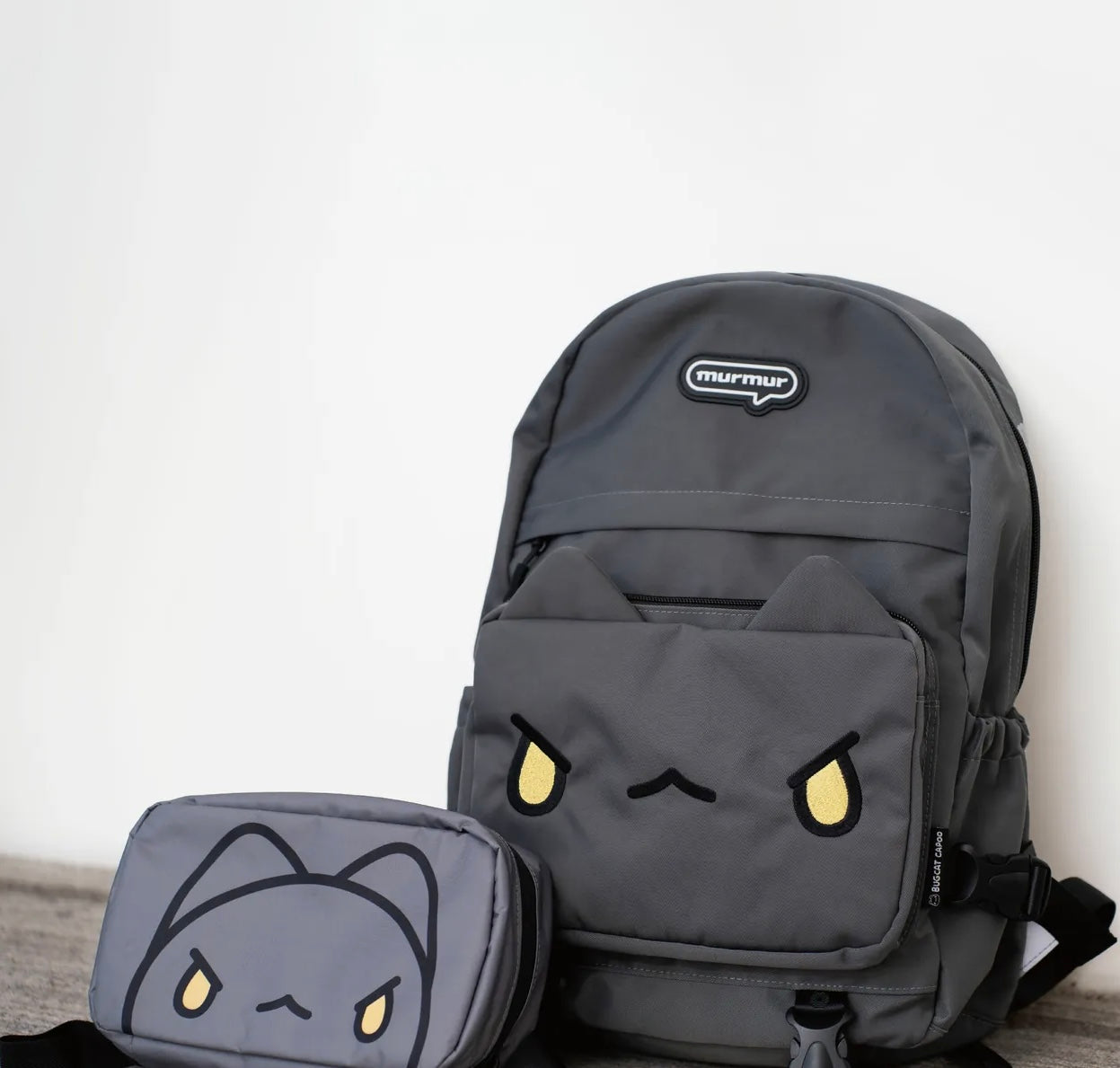 Black Bugcat Multifunctional Backpack