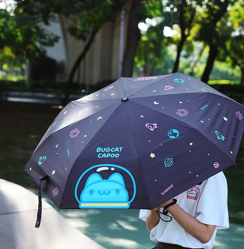 Space Capoo Automatic Folding Umbrella