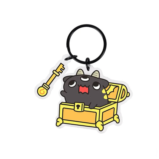 Treasure Chest Bugcat Demon King Key Ring