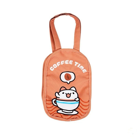 Foam Cat Coffee Time Multipurpose Drink Bag