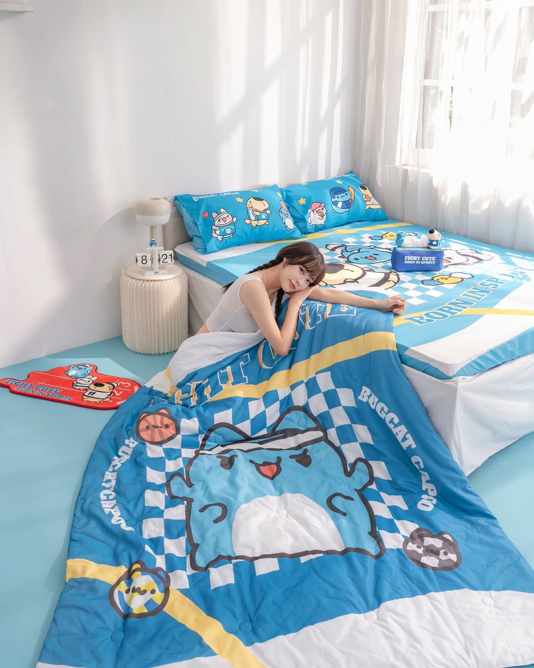 Bugcat Capoo Tencel Blanket