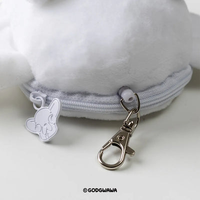 GODGWAWA Retractable Card Holder Coin Pouch