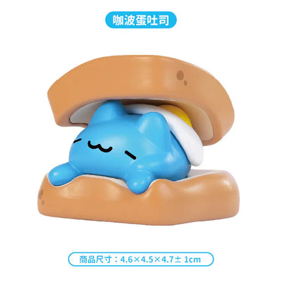 Capoo Egg Toast figure