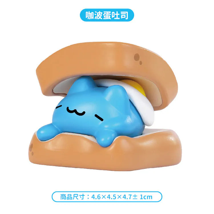 Capoo Egg Toast figure