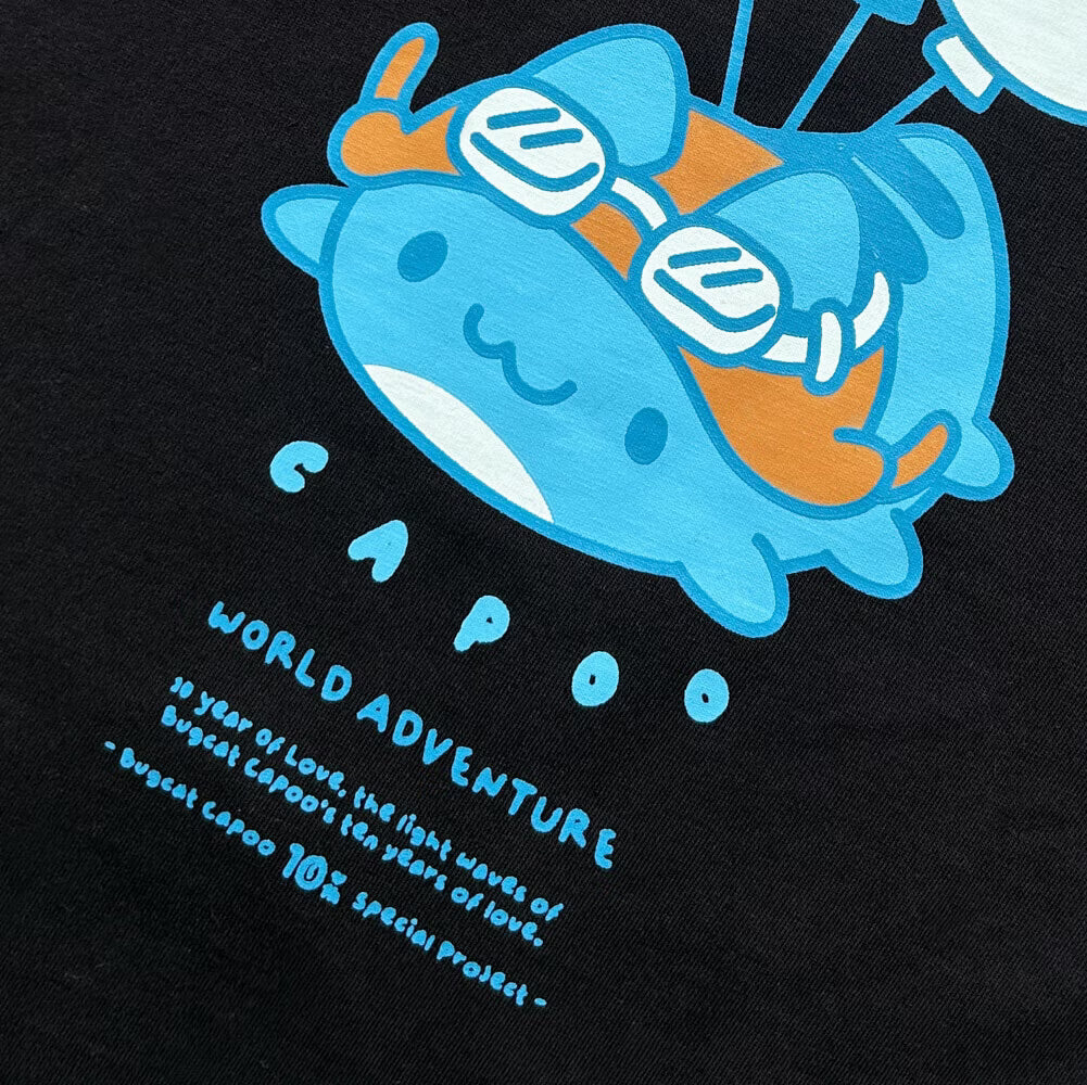 Bugcat Capoo World Adventure T-Shirt (Kid Size)