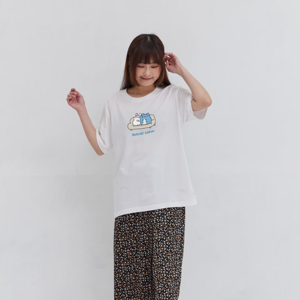 Capoo & Tutu T-Shirt (Relaxed Fit )