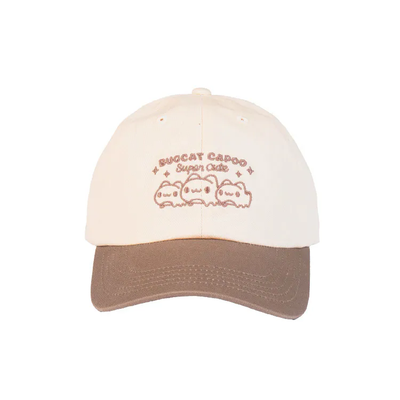 Gorra de béisbol Capoo SUPER CUTE (té con leche)