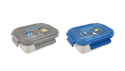 Bugcat Capoo Microwave-Safe Stainless Steel Lunch Box