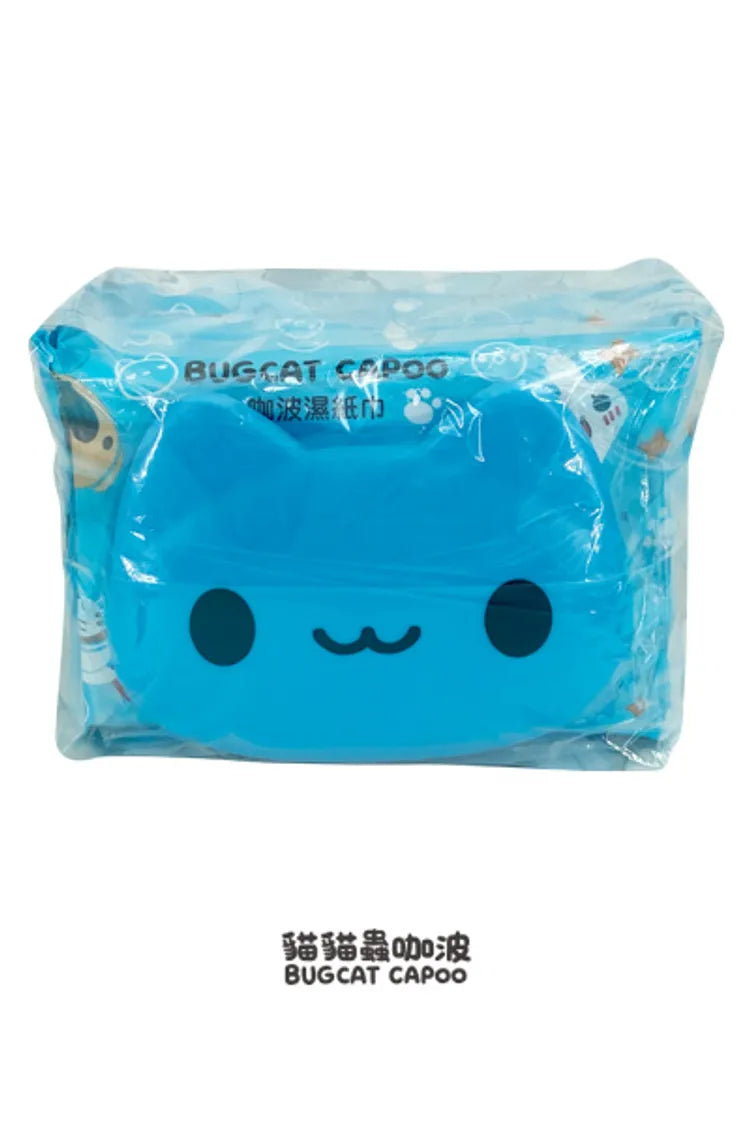 Bugcat Capoo Wet Wipes & Reusable Lid Set