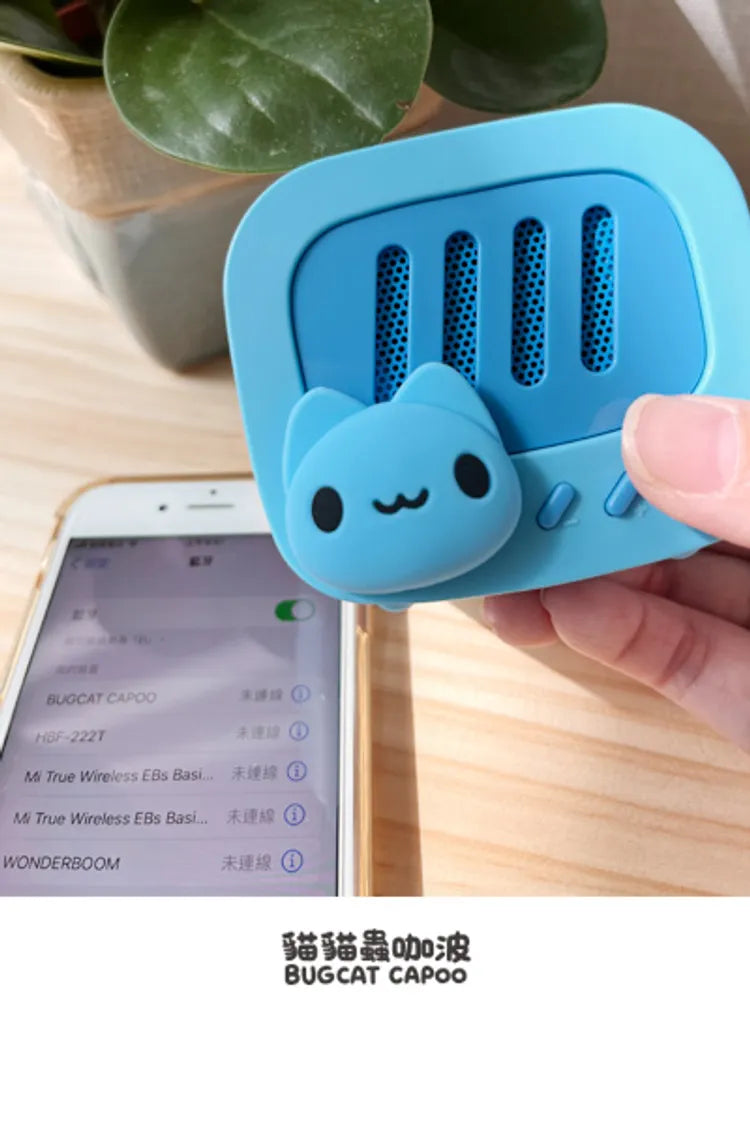 Bugcat Capoo Mini Portable Bluetooth Speaker