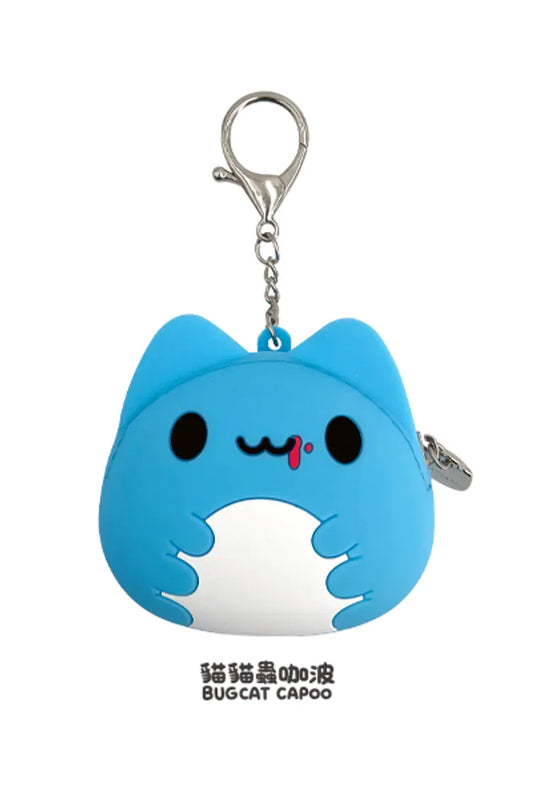 Bugcat Capoo 2-in-1 Set: Silicone Pouch & Shopping Bag