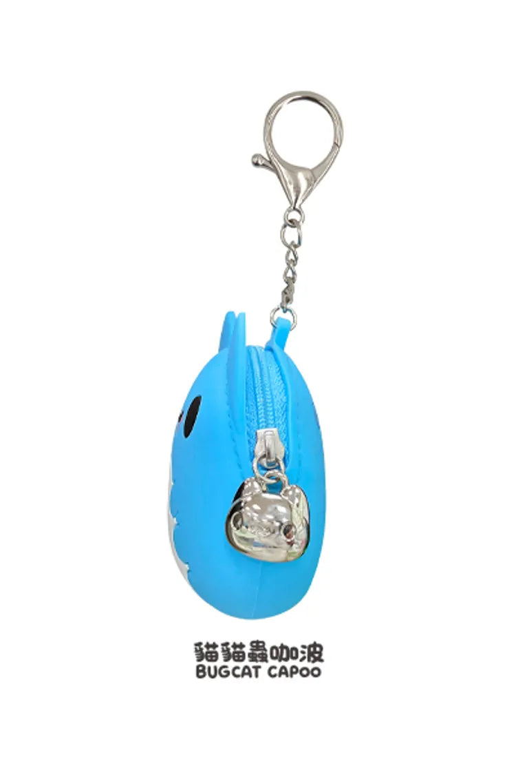 Bugcat Capoo 2-in-1 Set: Silicone Pouch & Shopping Bag