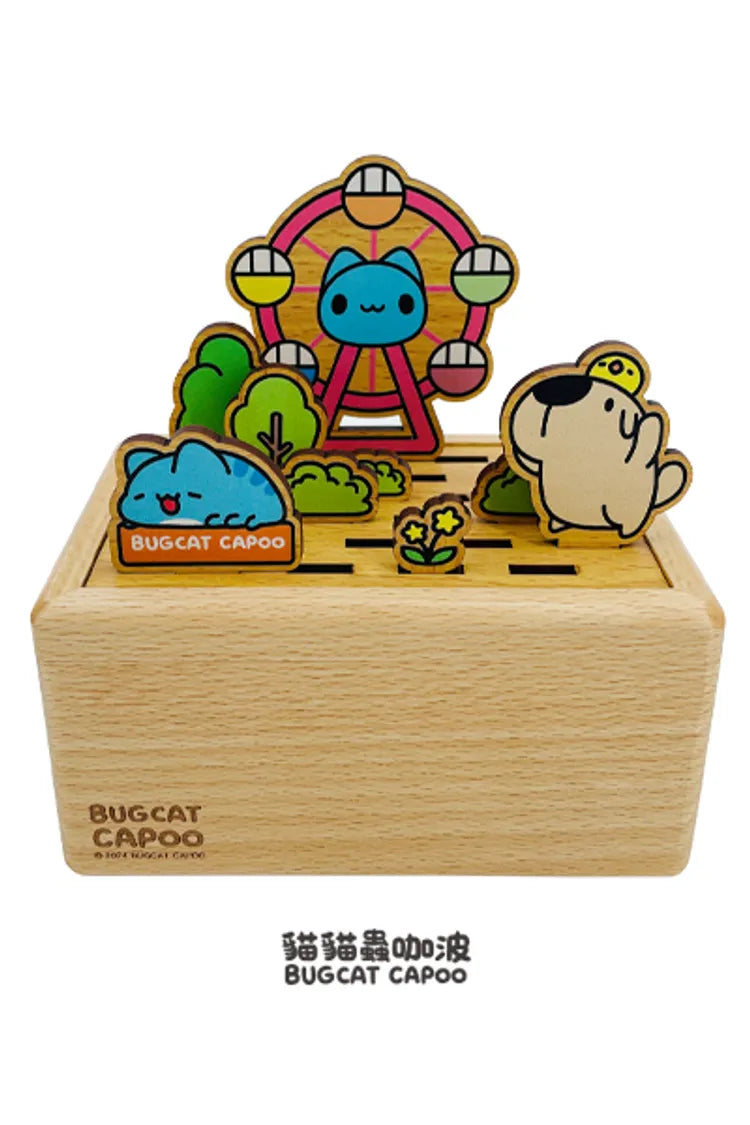 Capoo Wooden Treasure Box