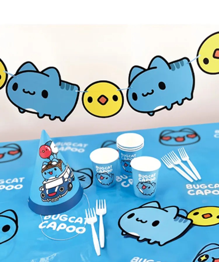 Capoo Party Set