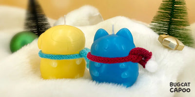 Bugcat Capoo & Dogdog Scented Candle Set