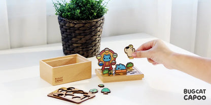 Capoo Wooden Treasure Box