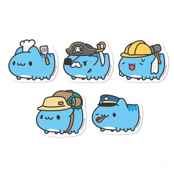 Career Capoo Waterproof & Sunproof Sticker Set