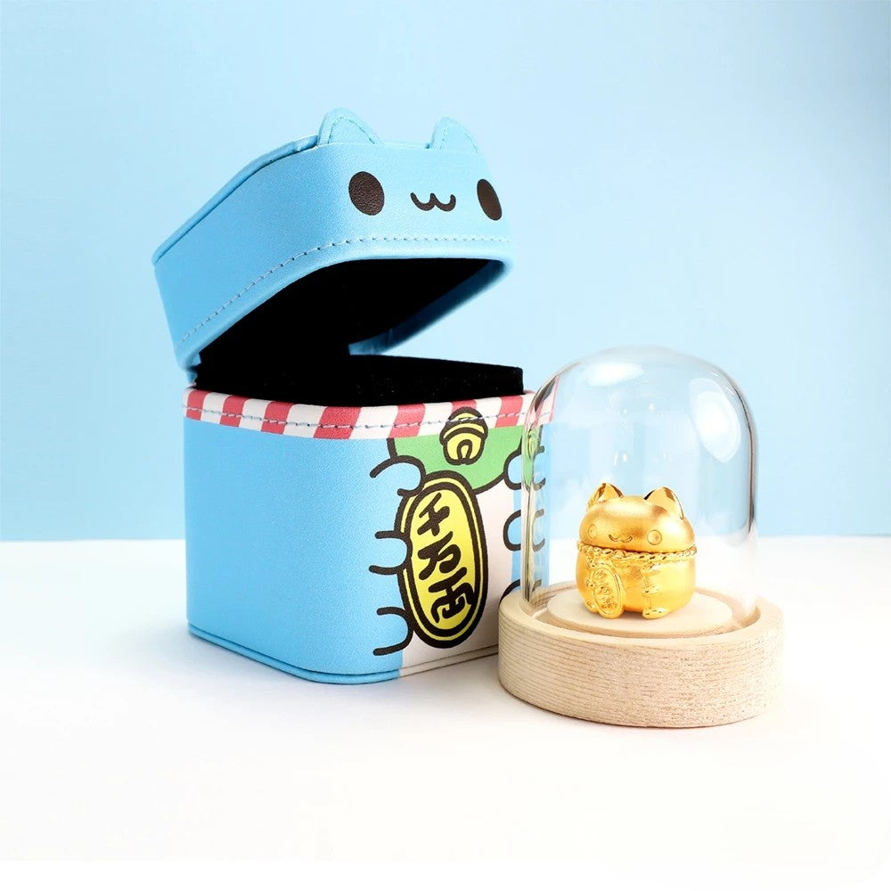 Bugcat Capoo Golden Piggy Bank with Gold Bean