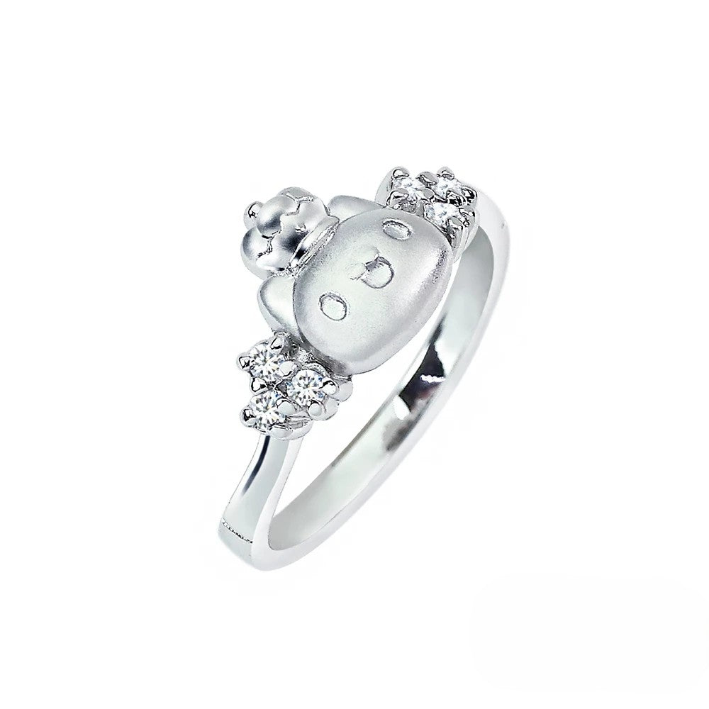 Bugcat Capoo Silver Ring - King Capoo Series
