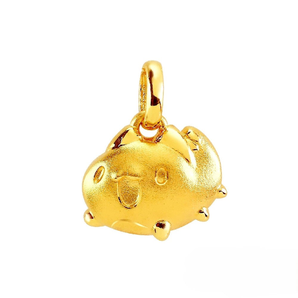 Bugcat Capoo Gold Pendant - Classic Series